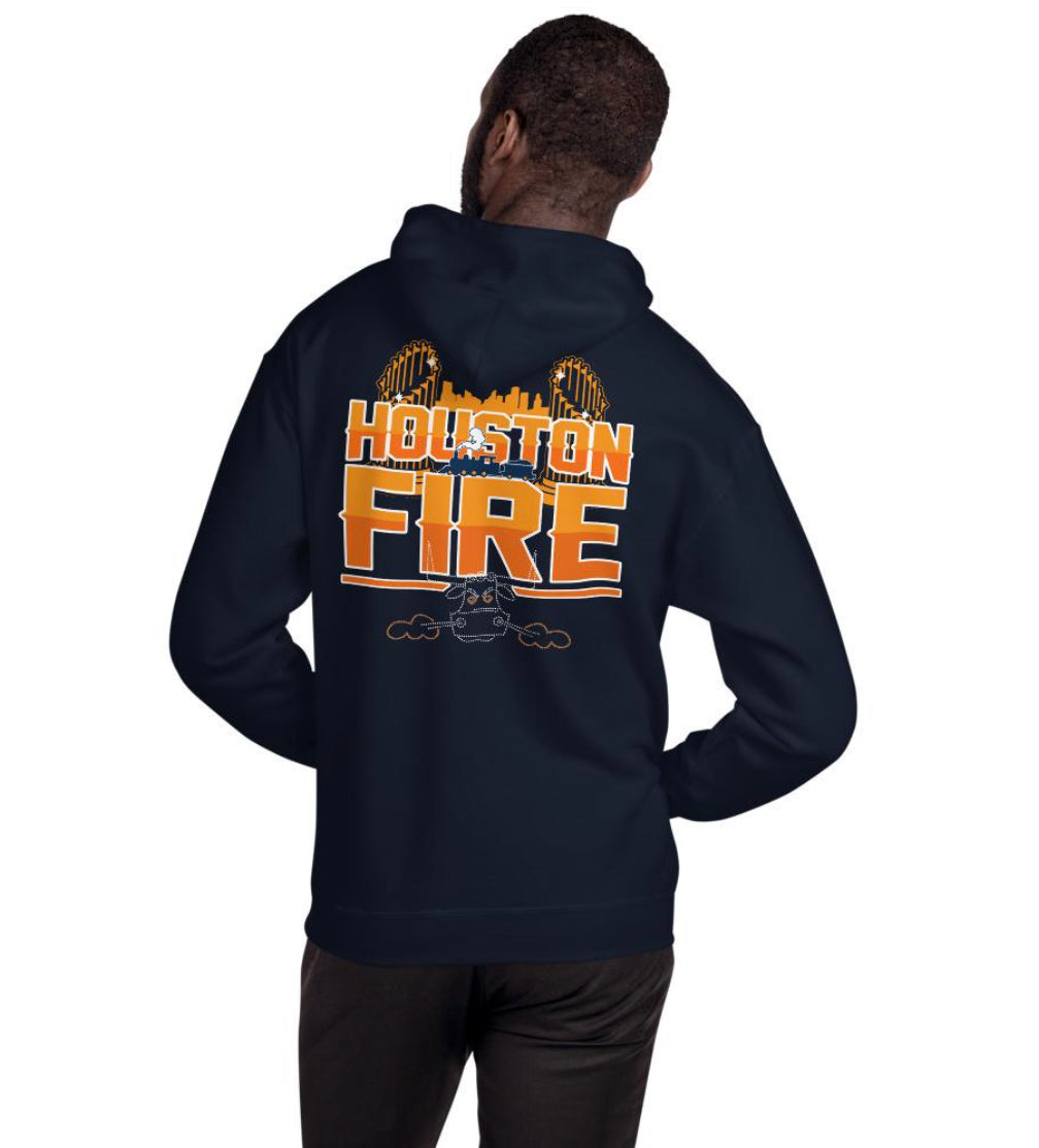 Houston fire baseball themed Unisex Hoodie – Houstonfire Shop