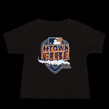 Load image into Gallery viewer, HTOWN FIRE MADE ASTROS THEMED Baby Jersey Short Sleeve Tee