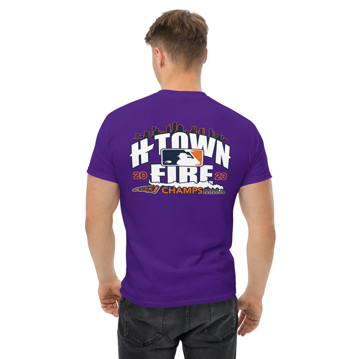 HTOWN FIRE HTOWN MADEMen's classic tee