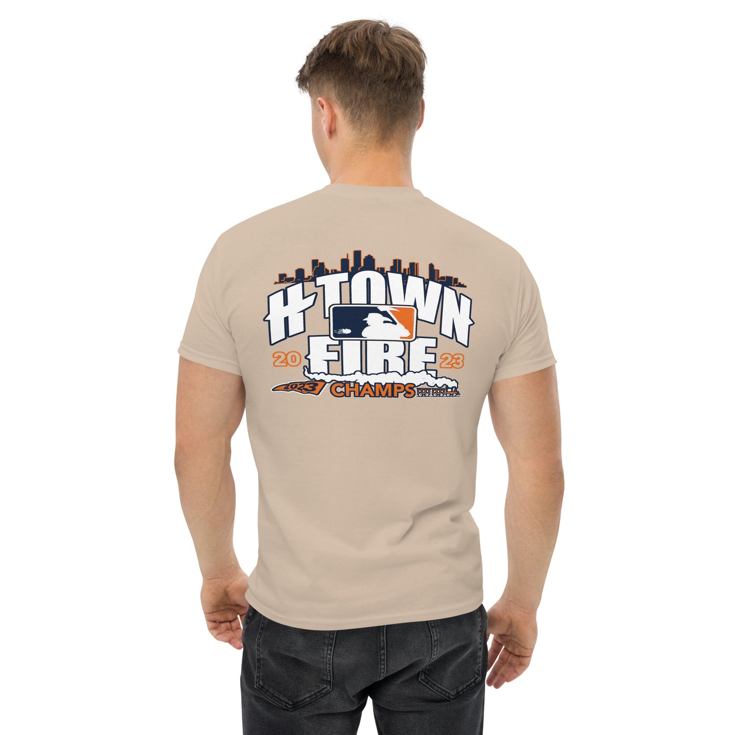 HTOWN FIRE HTOWN MADEMen's classic tee