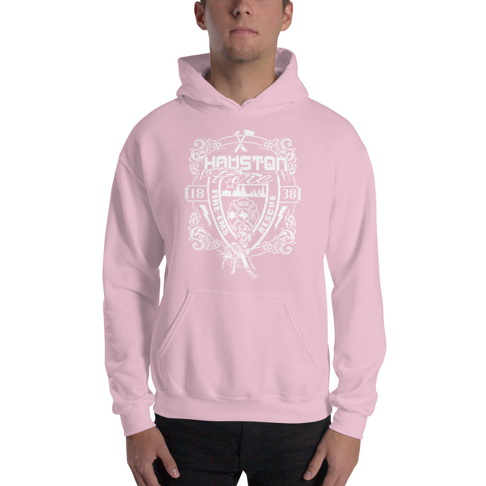 HOUSTON FIRE SHIELD UNISEX HOODIE