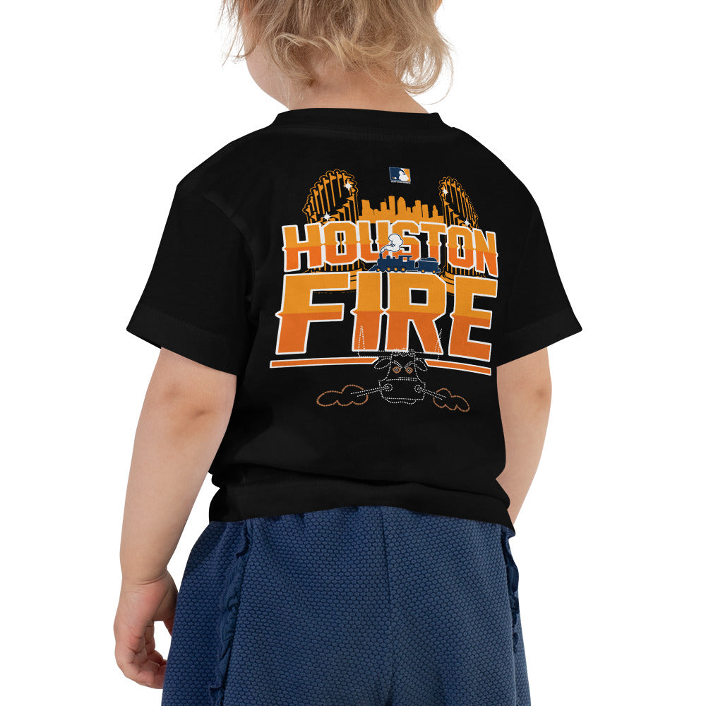 ASTROS THEMED HOUSTON FIRE TODDLER TEE