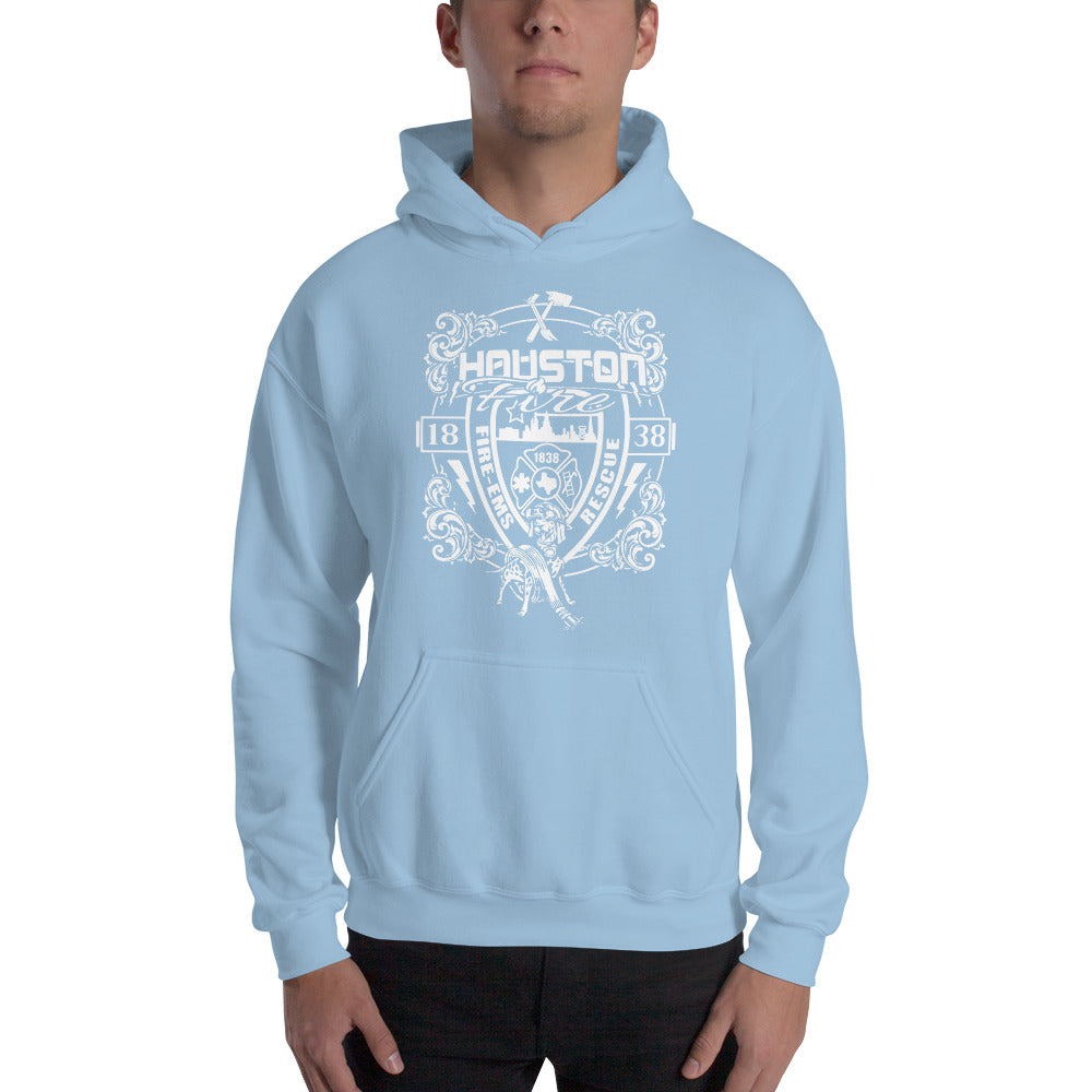 HOUSTON FIRE SHIELD UNISEX HOODIE