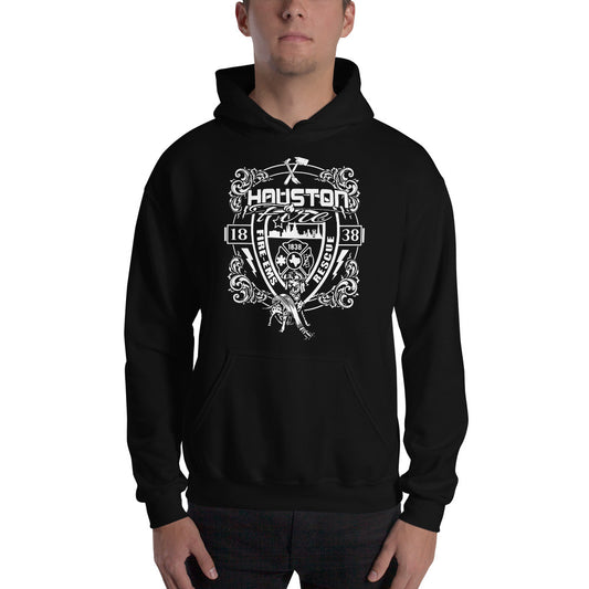 HOUSTON FIRE SHIELD UNISEX HOODIE