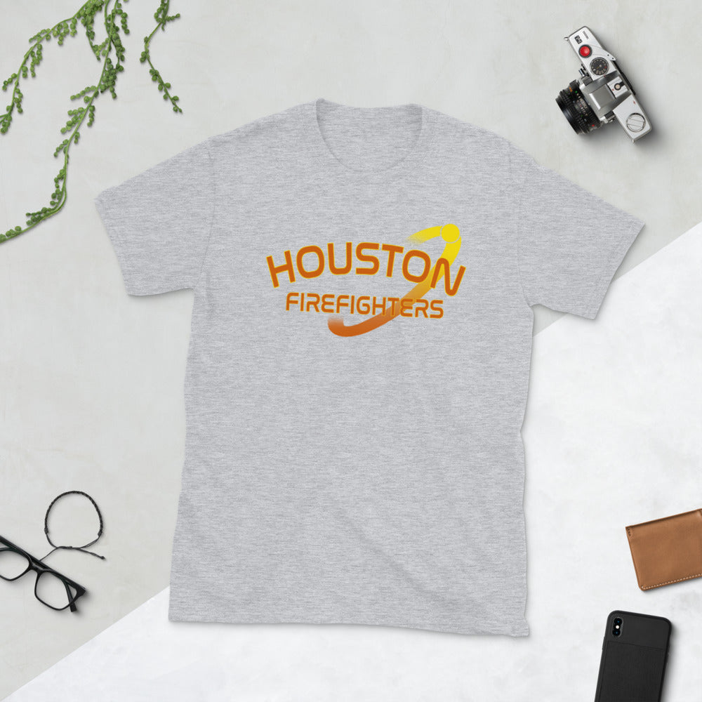 HOUSTON FIRE SPACE CITY THEMED ASTROS BASEBALL Short-Sleeve Unisex T-Shirt