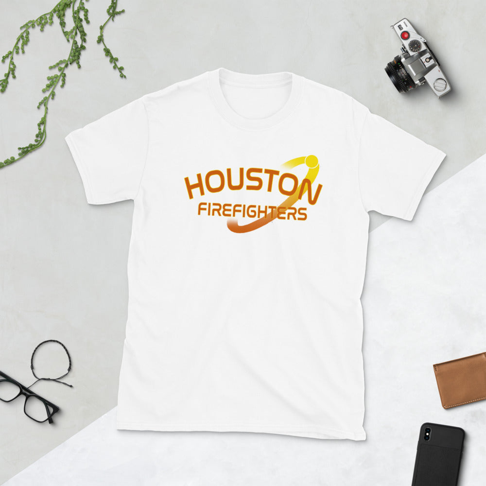 HOUSTON FIRE SPACE CITY THEMED ASTROS BASEBALL Short-Sleeve Unisex T-Shirt