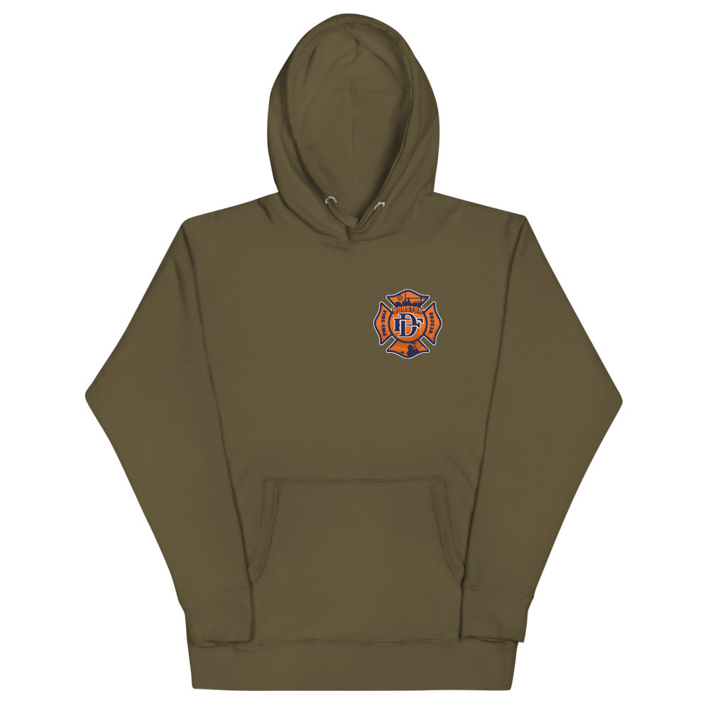 HOUSTON FIRE ASTRO THEMED HYDRAULIC PUMP SHIRTUnisex Hoodie