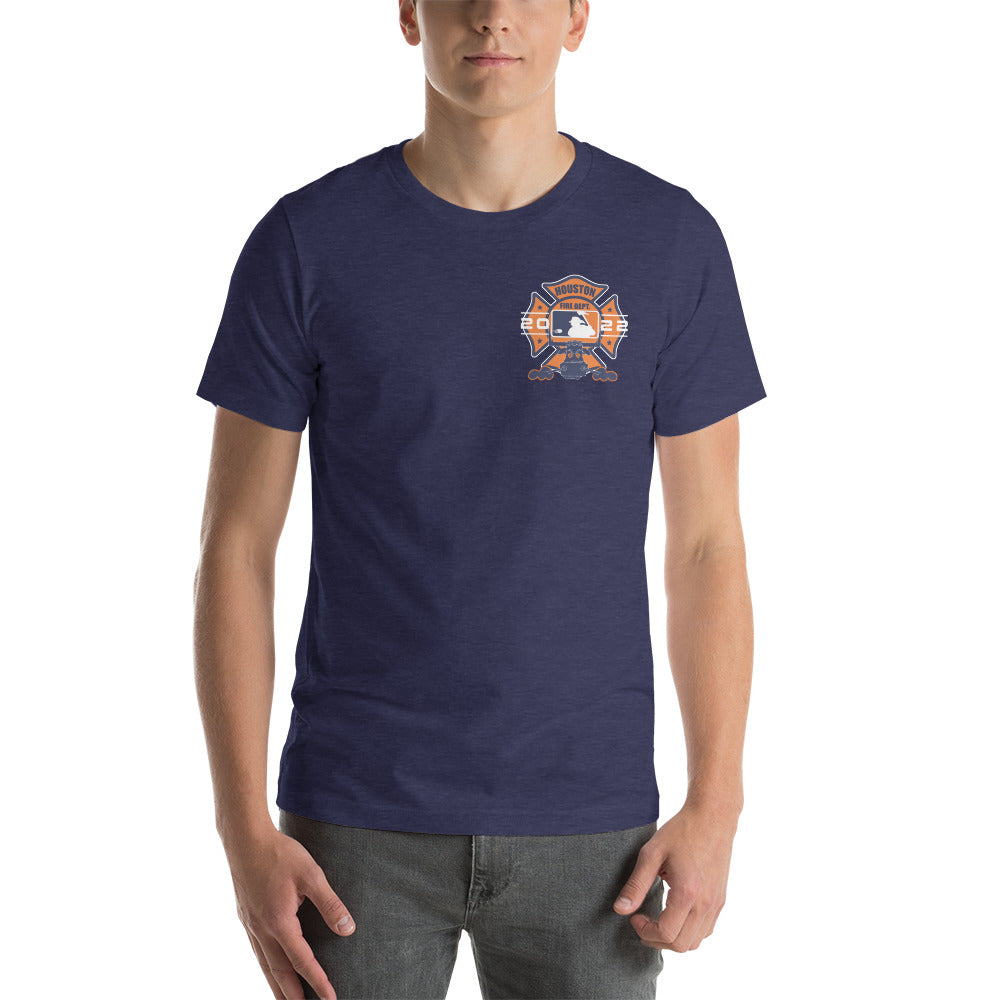Unique Stylistic Tee Astros Space City T-Shirt Navy 2XL