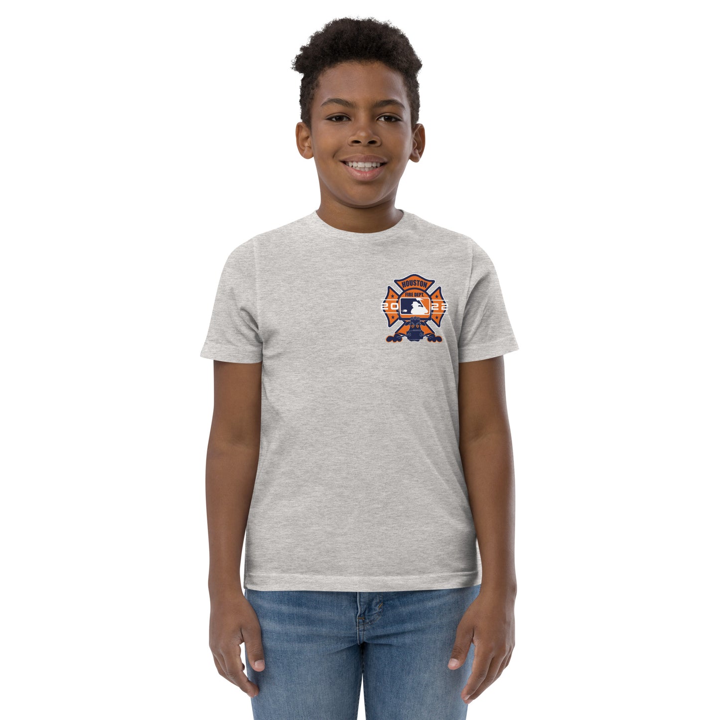 SPACE CITY HFD BASEBALL Youth jersey t-shirt