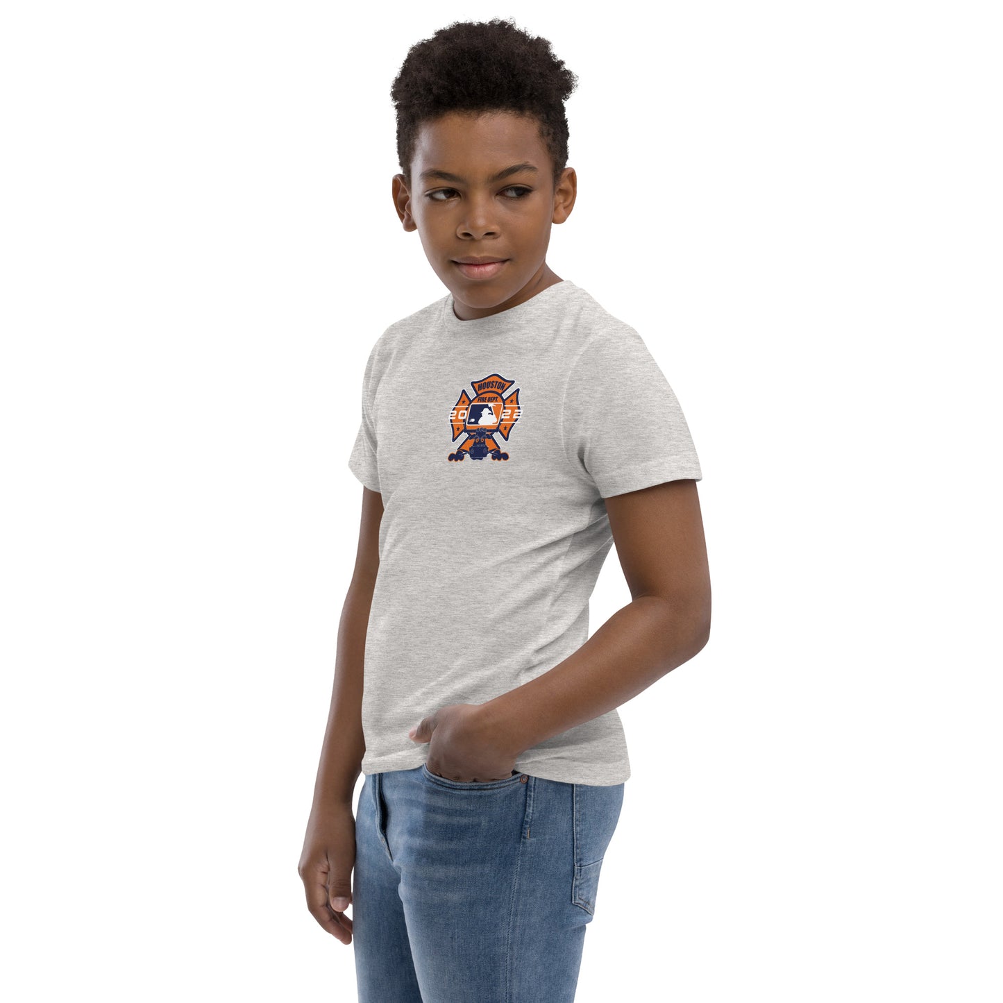 SPACE CITY HFD BASEBALL Youth jersey t-shirt