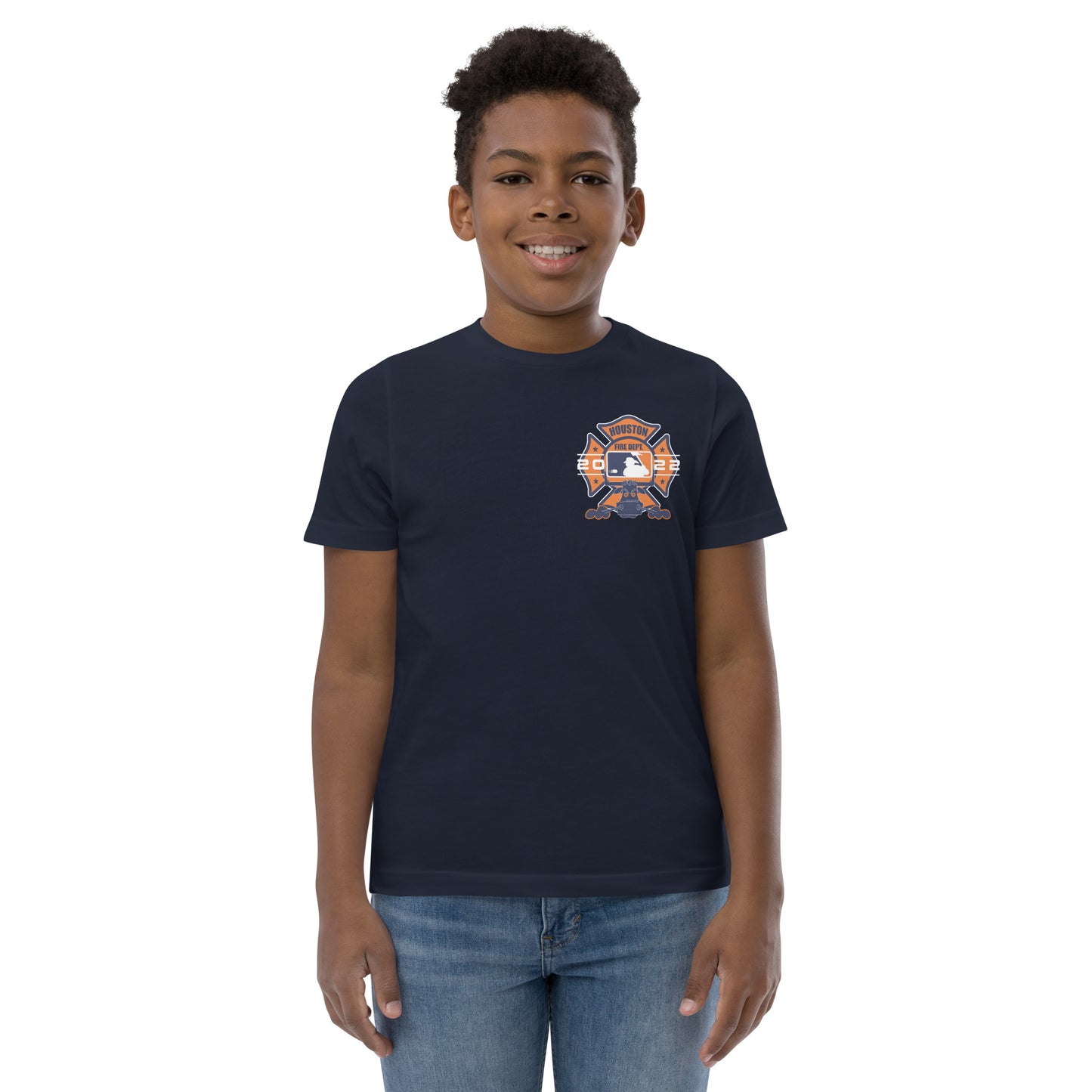 SPACE CITY HFD BASEBALL Youth jersey t-shirt